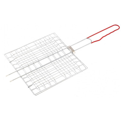 Решетка-гриль 230 x 230 мм, хромированная, PVC рукоятка 69635 Sparta
